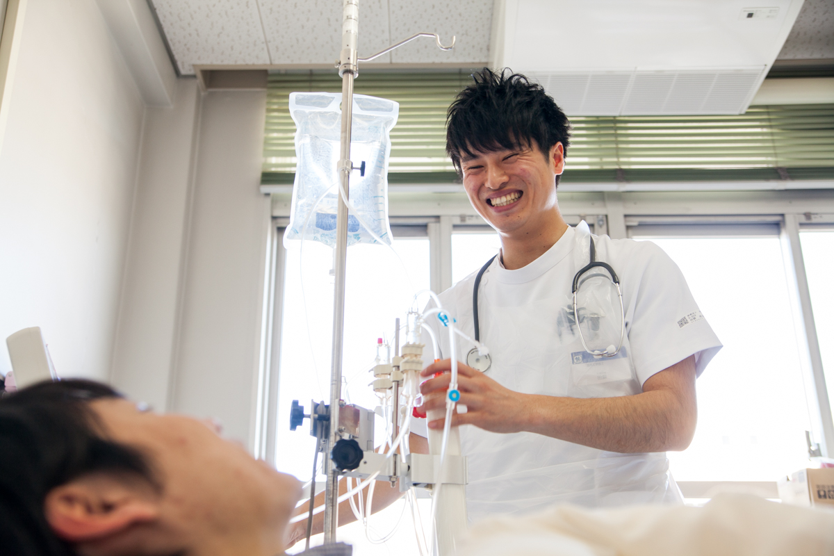 人工透析クリニック勤務の例