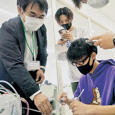 先生はプロの臨床工学技士