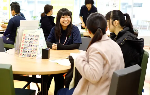 人と話すことが好き