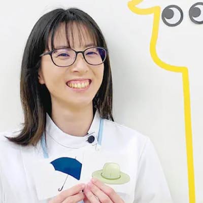 言語聴覚士科専任教員 菊妻先生