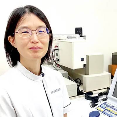 言語聴覚士科専任教員 帯包先生