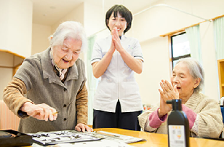 高齢者施設のリハビリ